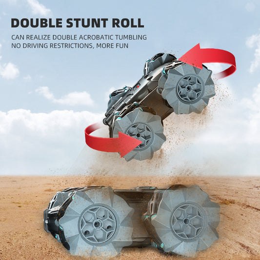 Children's Double-Sided Stunt Drift Remote Control Car 4WD Off-Road Vehicle 2.4G Car Toy Wholesale at Street Vendors