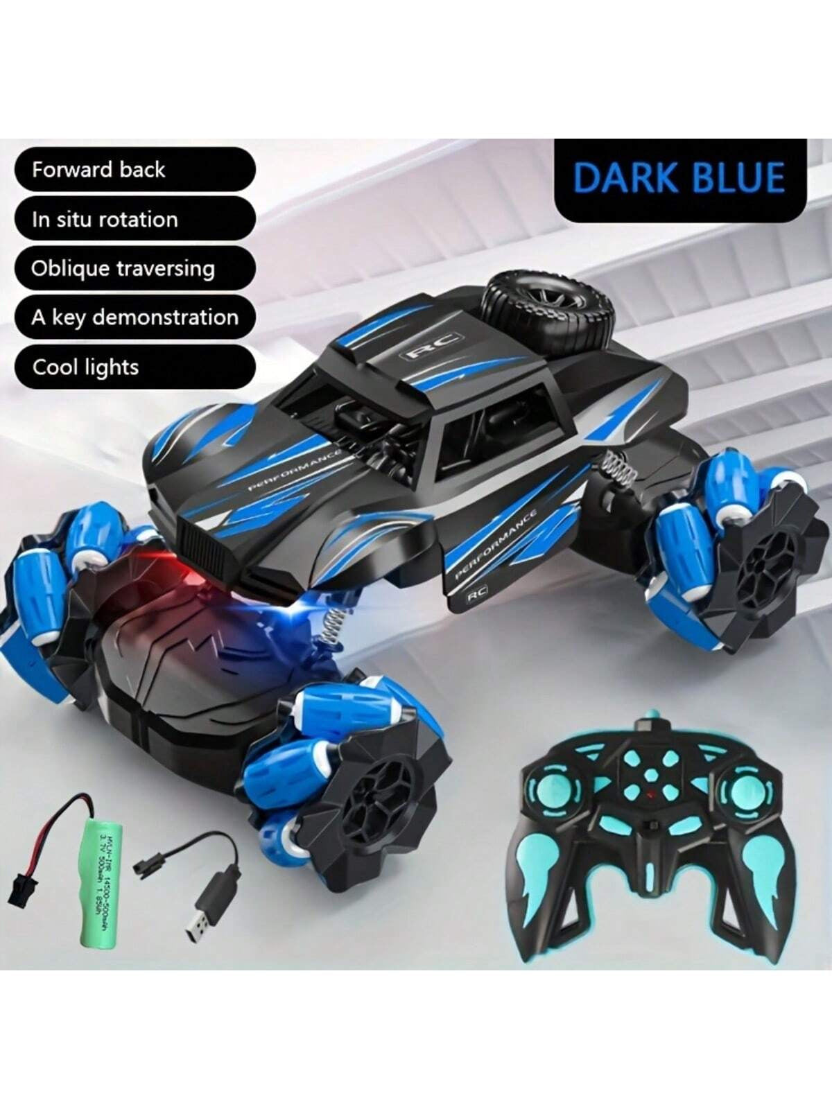 Remote Control Car Off-Road Vehicle High-Speed Four-Wheel Drive Climbing Electric Professional Children's Boy Toy Extra Large RC Racing Car