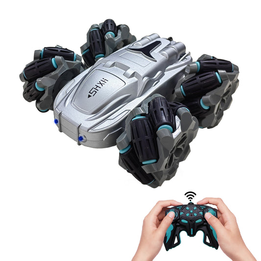 Children's Double-Sided Stunt Drift Remote Control Car 4WD Off-Road Vehicle 2.4G Car Toy Wholesale at Street Vendors