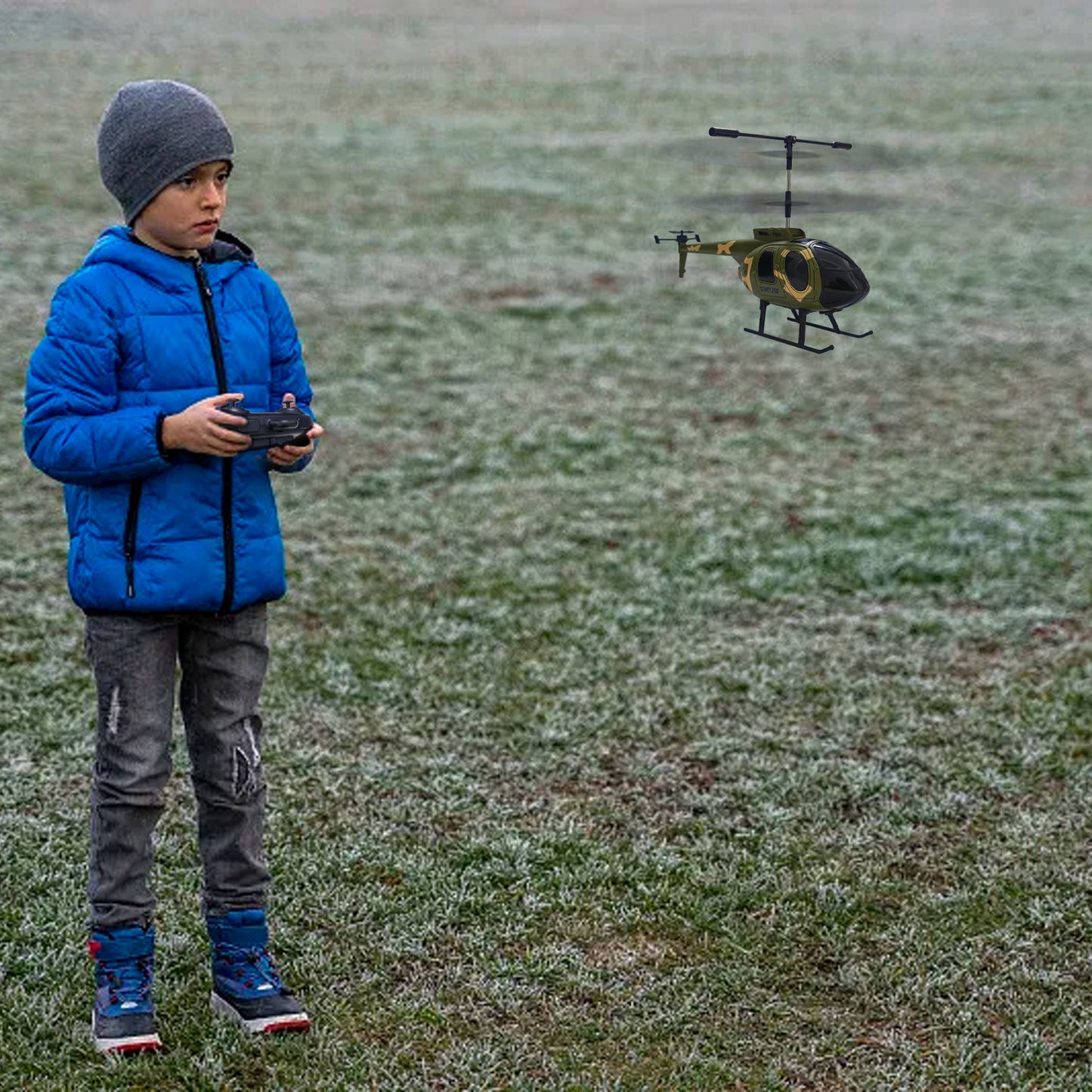 3.5-channel remote-controlled Z16 simulated fighter jet, 2.4G barometric altitude hold electric toy airplane model